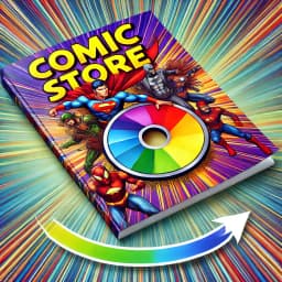 Comic Book Spinner
